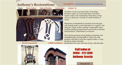 Desktop Screenshot of anthonysrestorations.com