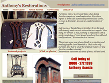 Tablet Screenshot of anthonysrestorations.com